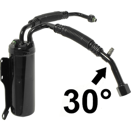 Universal Air Cond A/C Accumulator W/Hose Assembly, Ha10022C HA10022C